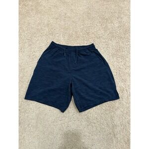 Lululemon Pace Breaker Shorts Mens Small Blue Lined Performance 9" Gym